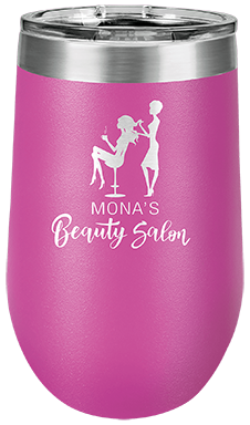 Light Purple Wine Tumblers